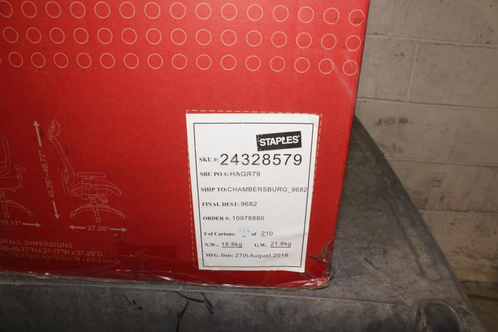 Staples Hyken Mesh Office Chair Property Room