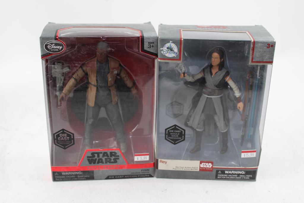 Star Wars Elite Series - Finn, Rey Action Figures With Rey Premium Figure, 3 Pieces