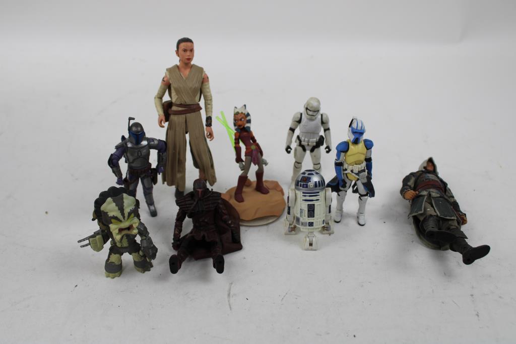 Star Wars Rancor POP! Figure, And More Star Wars Action Figures, 10 Pieces