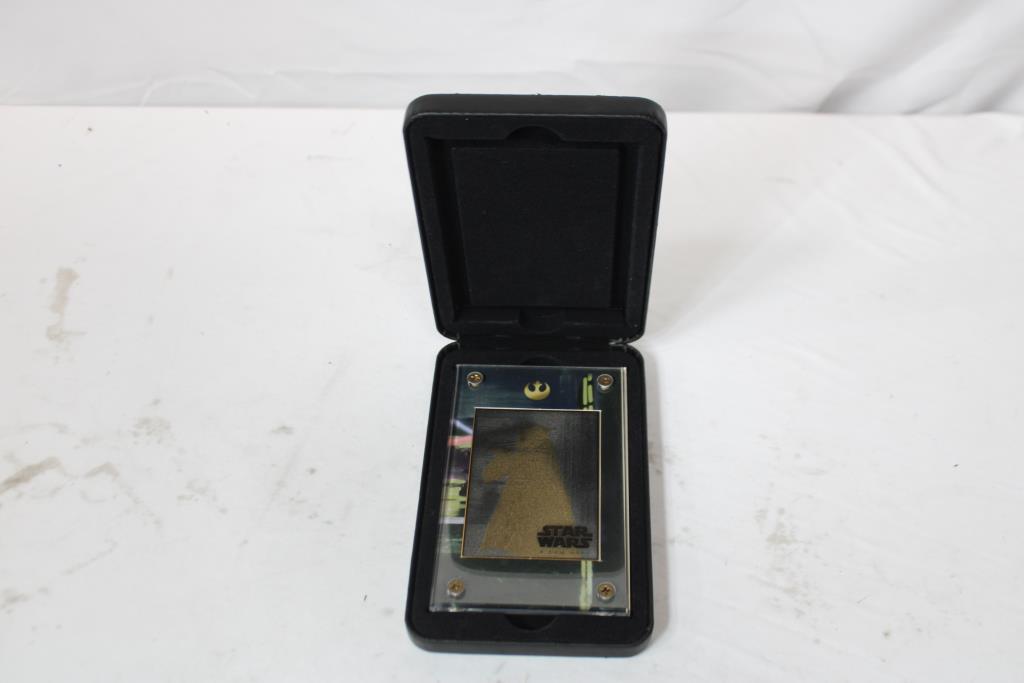 Star Wars Trilogy 24k Gold Collectible Card