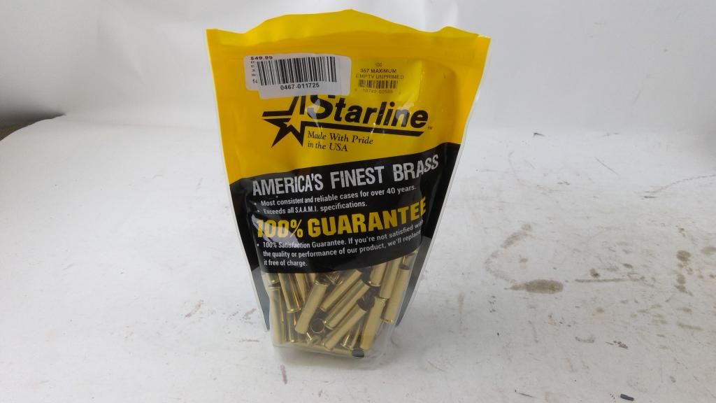 Starline 357 Maxiumum Cartridge Cases