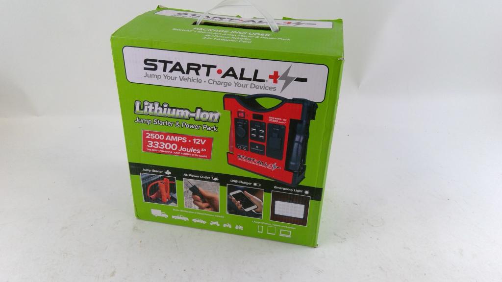Start All Jump Starter & Power Pack