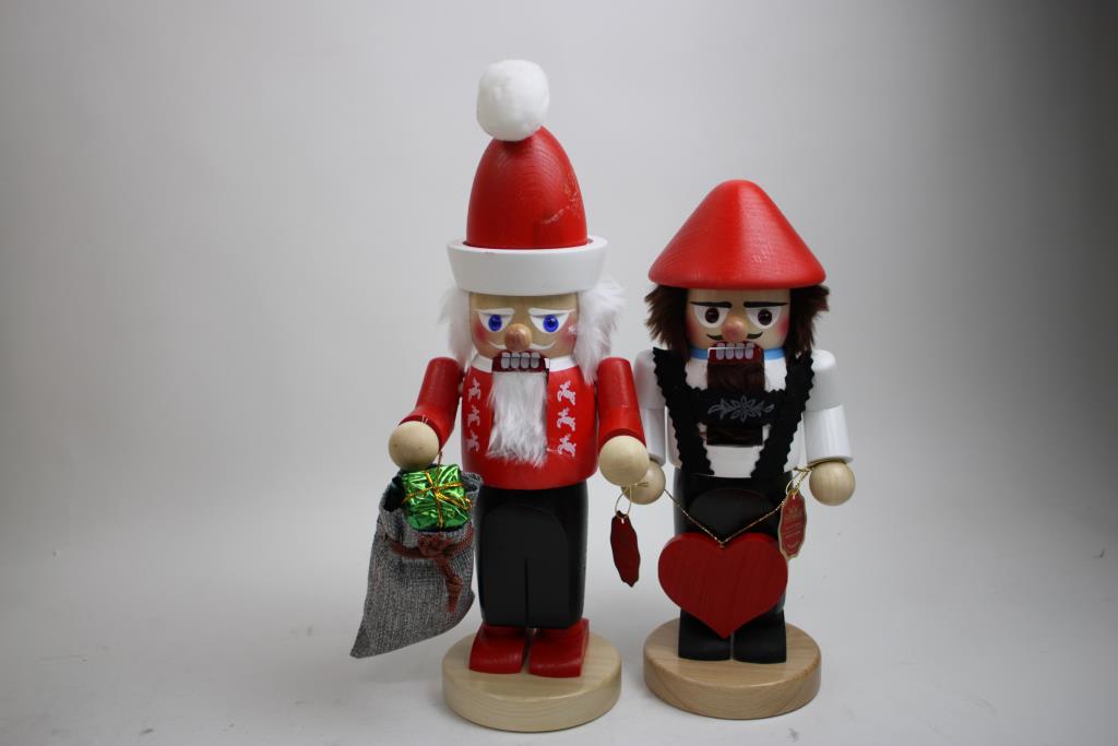 Steinbach Handmake Germany Nutcrackers, 2 Pieces