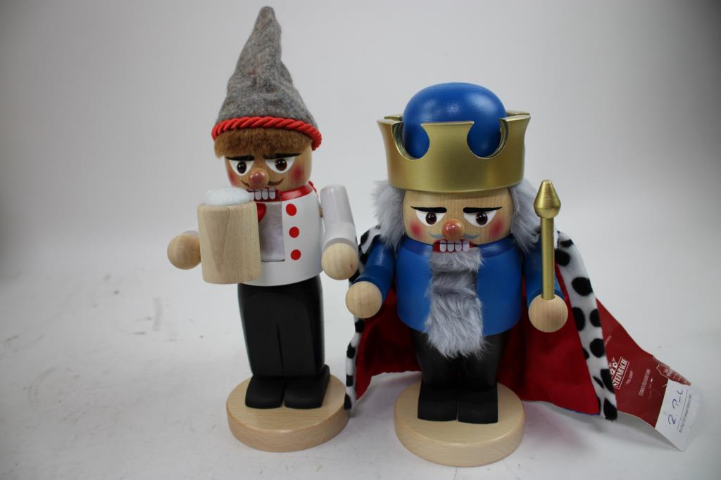 Steinbach Nutcrackers, 2 Pieces