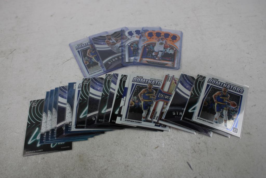 Steph Curry Trading Card Lot