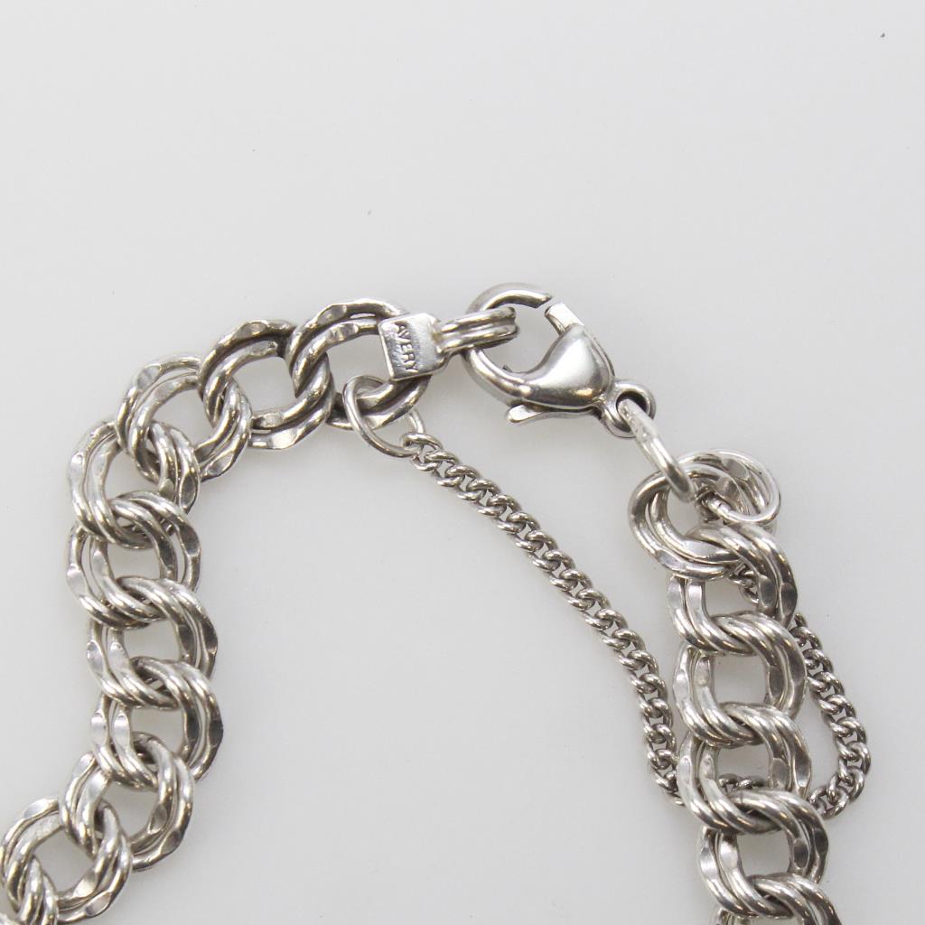 Sterling Silver 12.1g James Avery Chain Bracelet Property Room