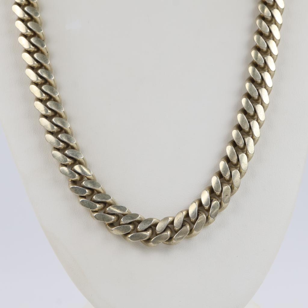 Sterling Silver Chain Necklace