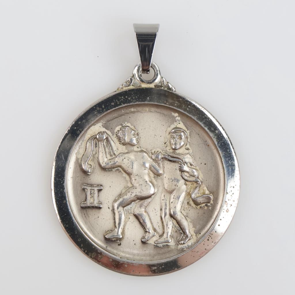 Sterling Silver Circle Pendant