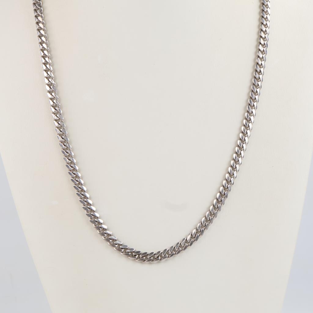 Sterling Silver Curb Link Necklace