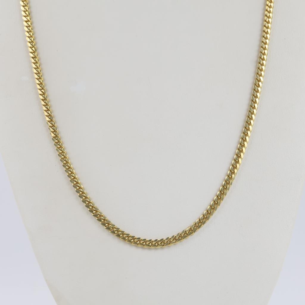 Sterling Silver Curb Link Necklace