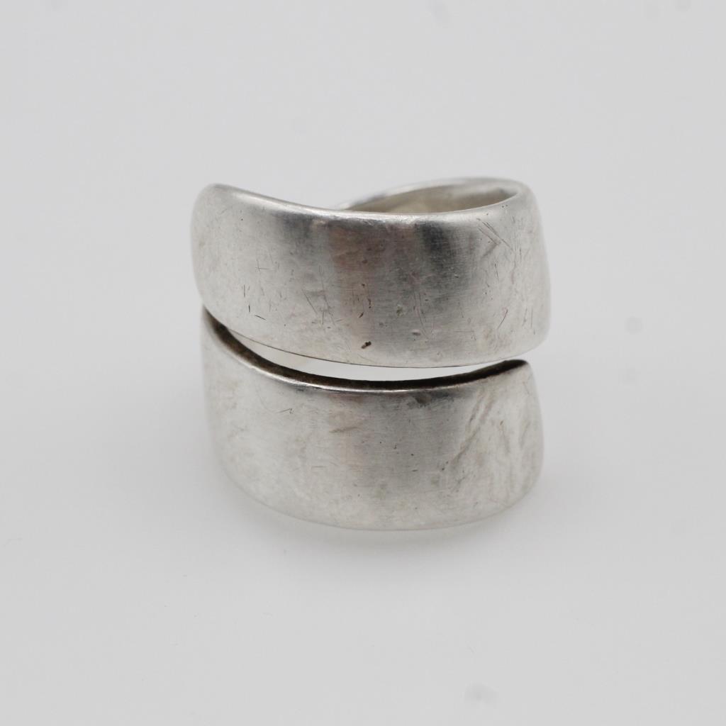 Sterling Silver Double Wrap Ring