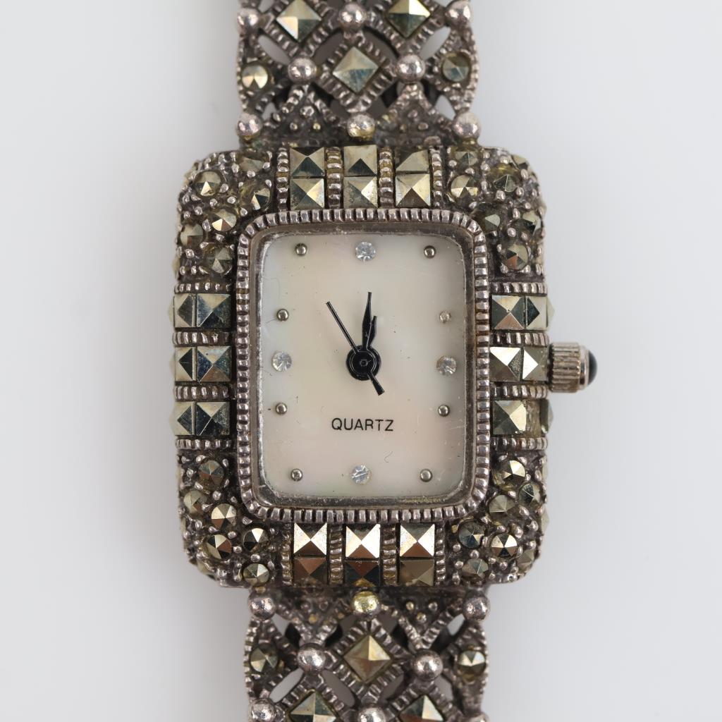 Sterling Silver Fashion Watch