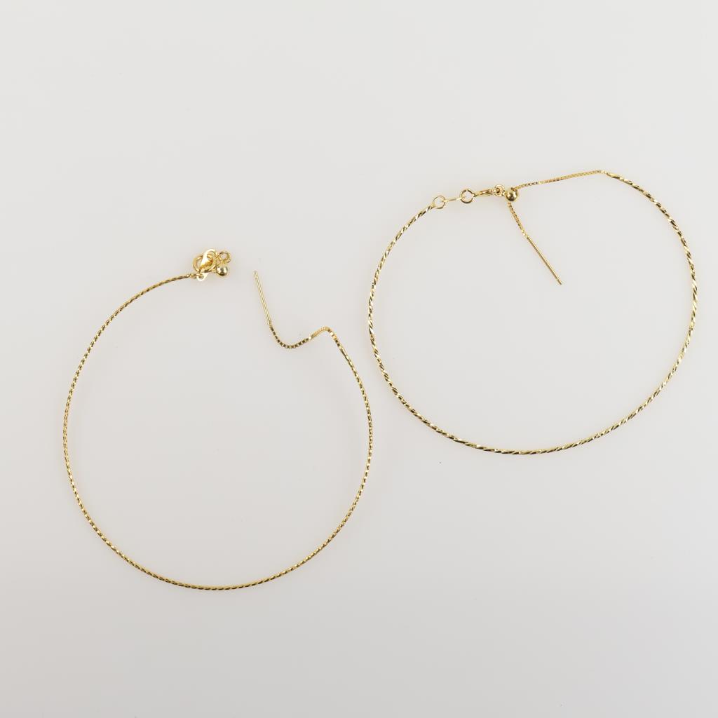Sterling Silver GP Bracelets, 2 Pieces