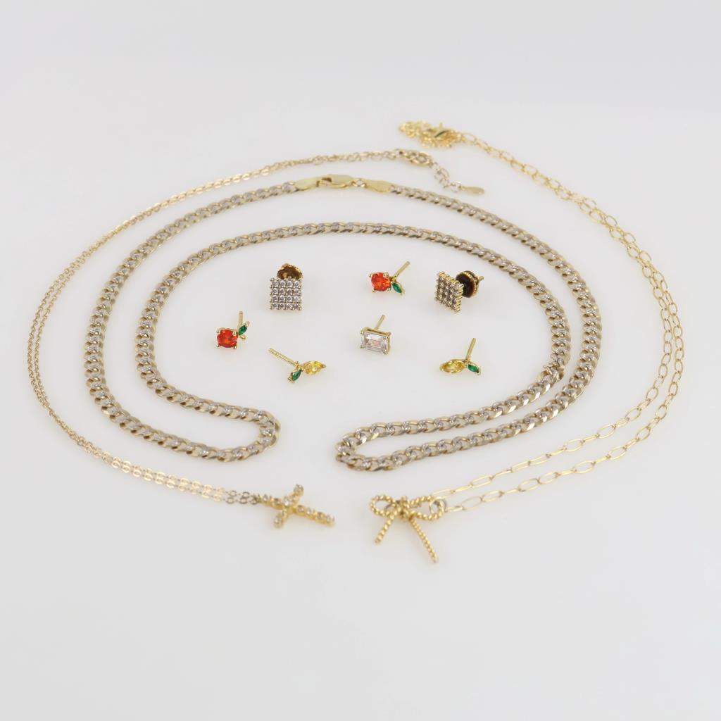 Sterling Silver Jewelry, 10 Pieces