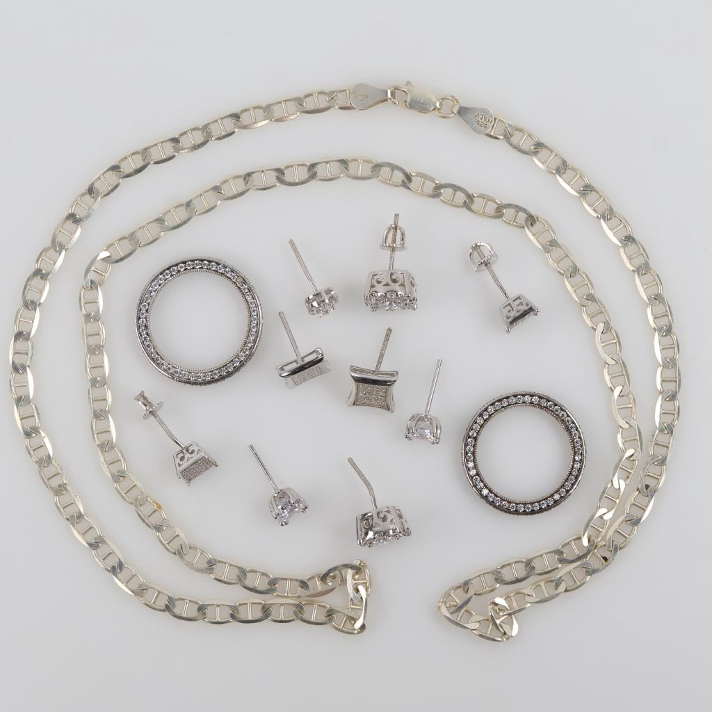 Sterling Silver Jewelry, 12 Pieces | Property Room