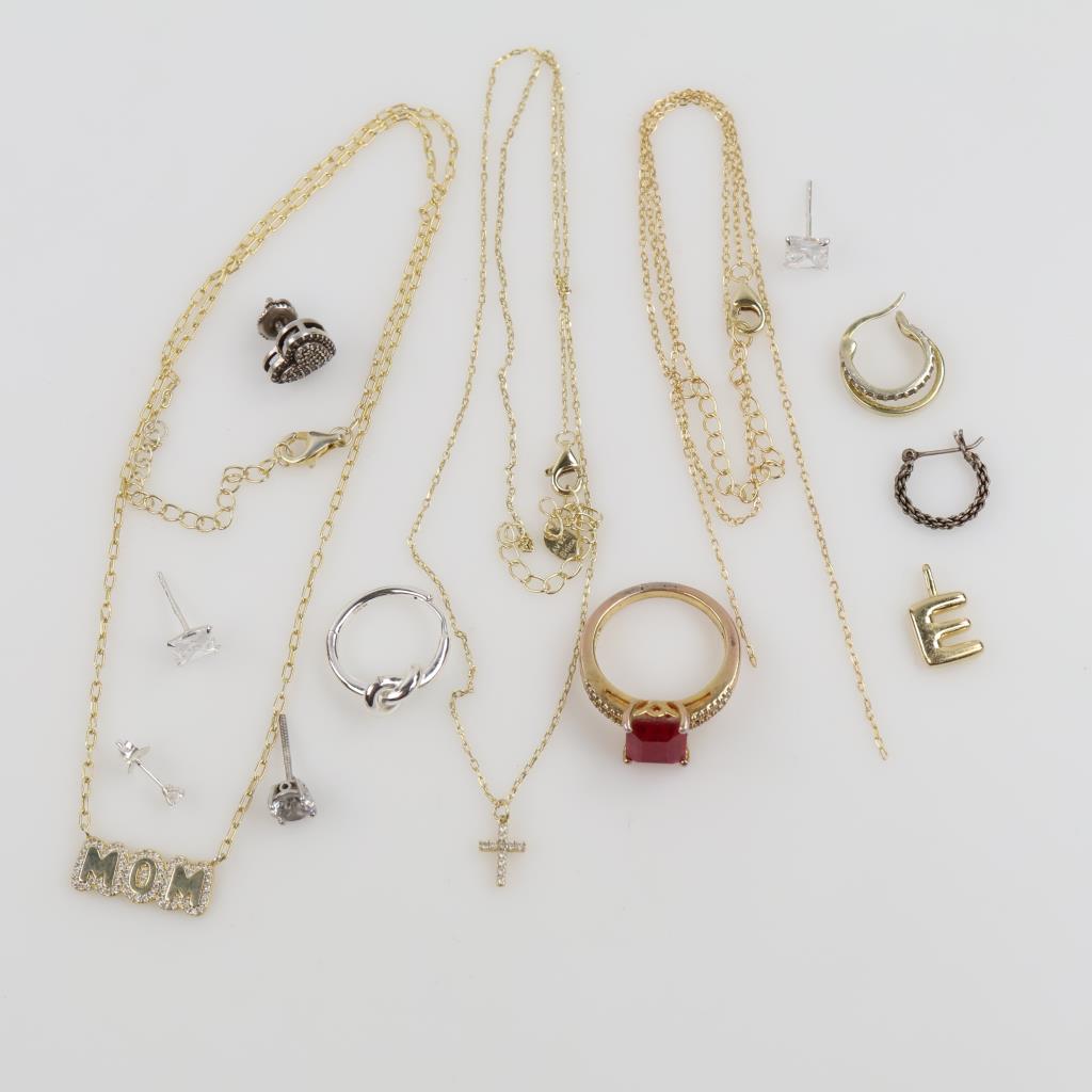 Sterling Silver Jewelry, 13 Pieces