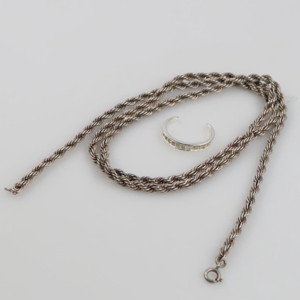 Sterling Silver Jewelry, 2 Pieces