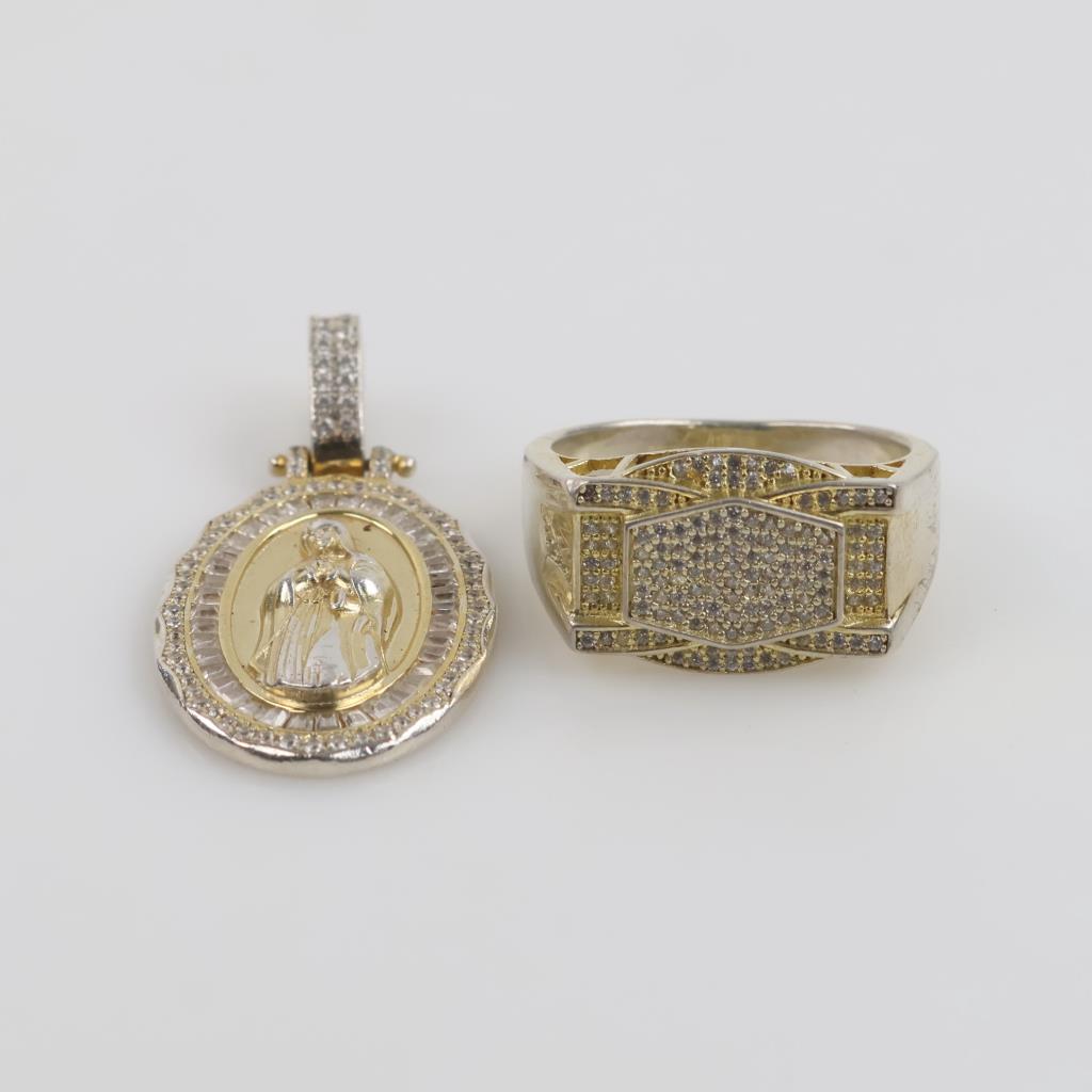 Sterling Silver Jewelry, 2 Pieces