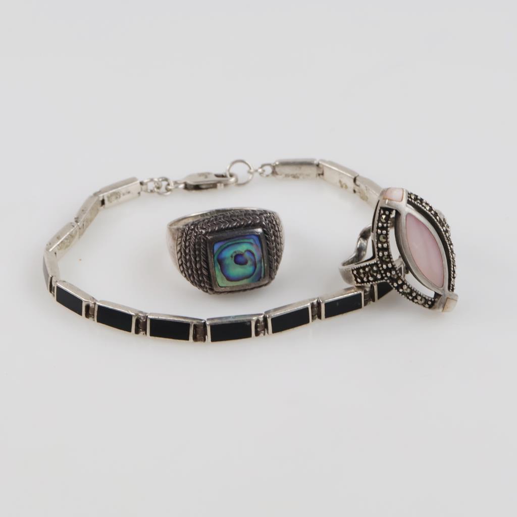 Sterling Silver Jewelry, 3 Pieces