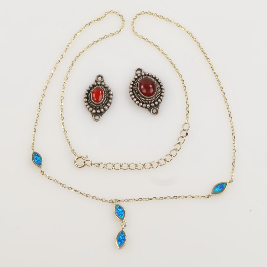Sterling Silver Jewelry, 3 Pieces