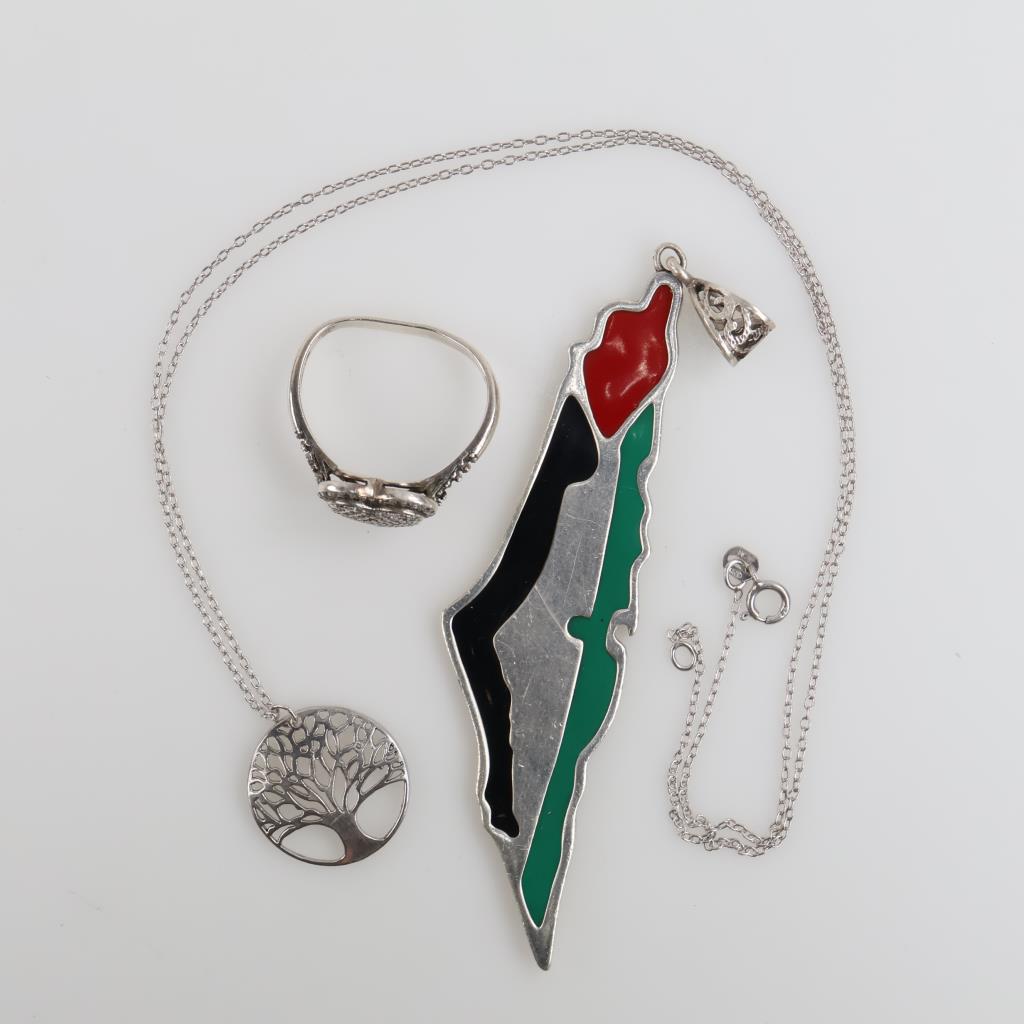 Sterling Silver Jewelry, 3 Pieces