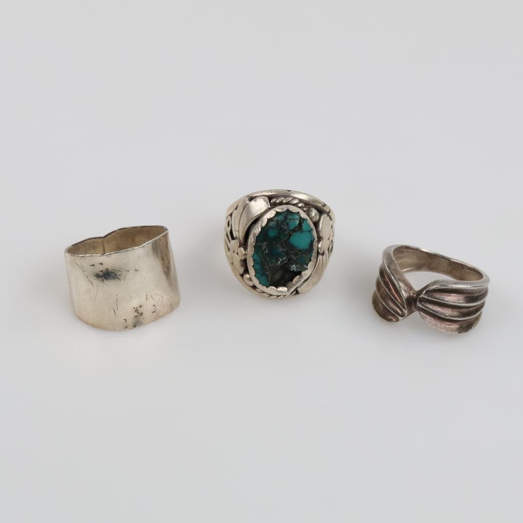 Sterling Silver Jewelry, 3 Pieces