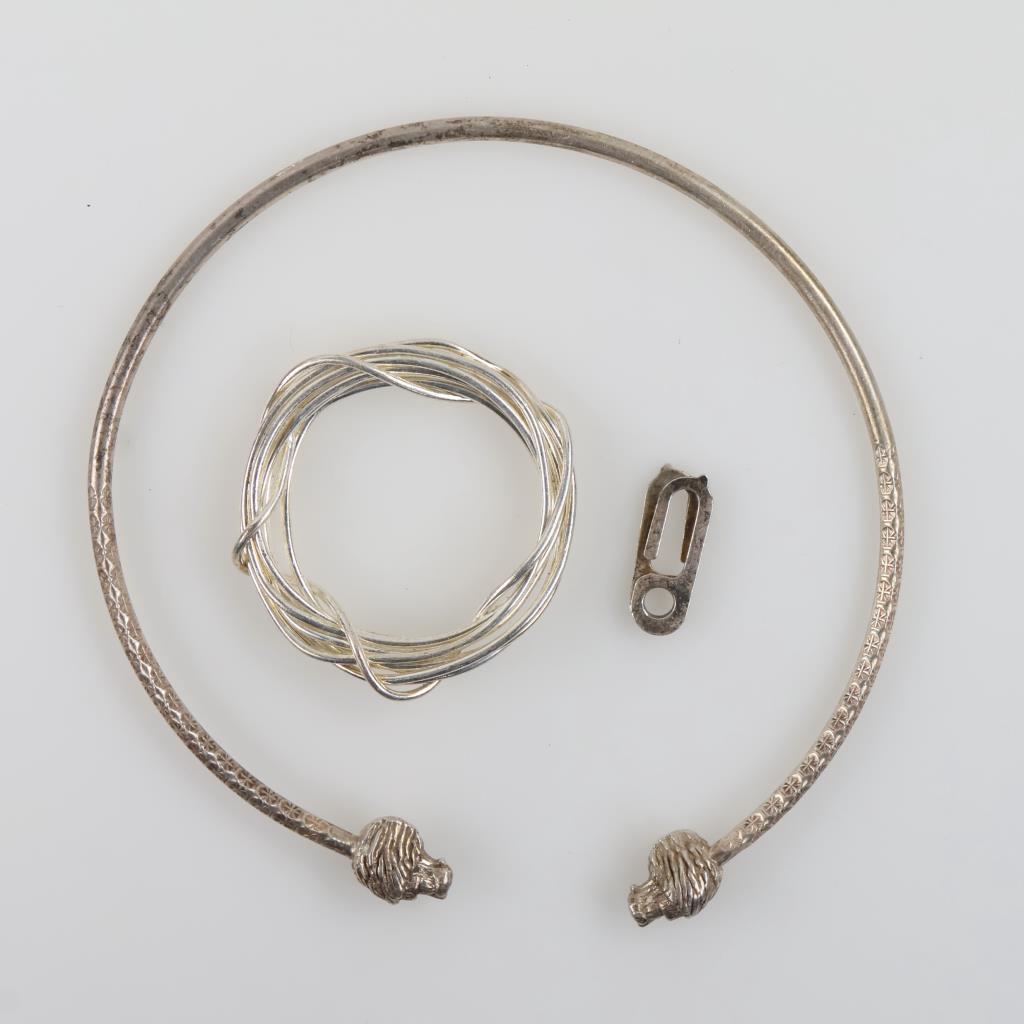 Sterling Silver Jewelry, 3 Pieces