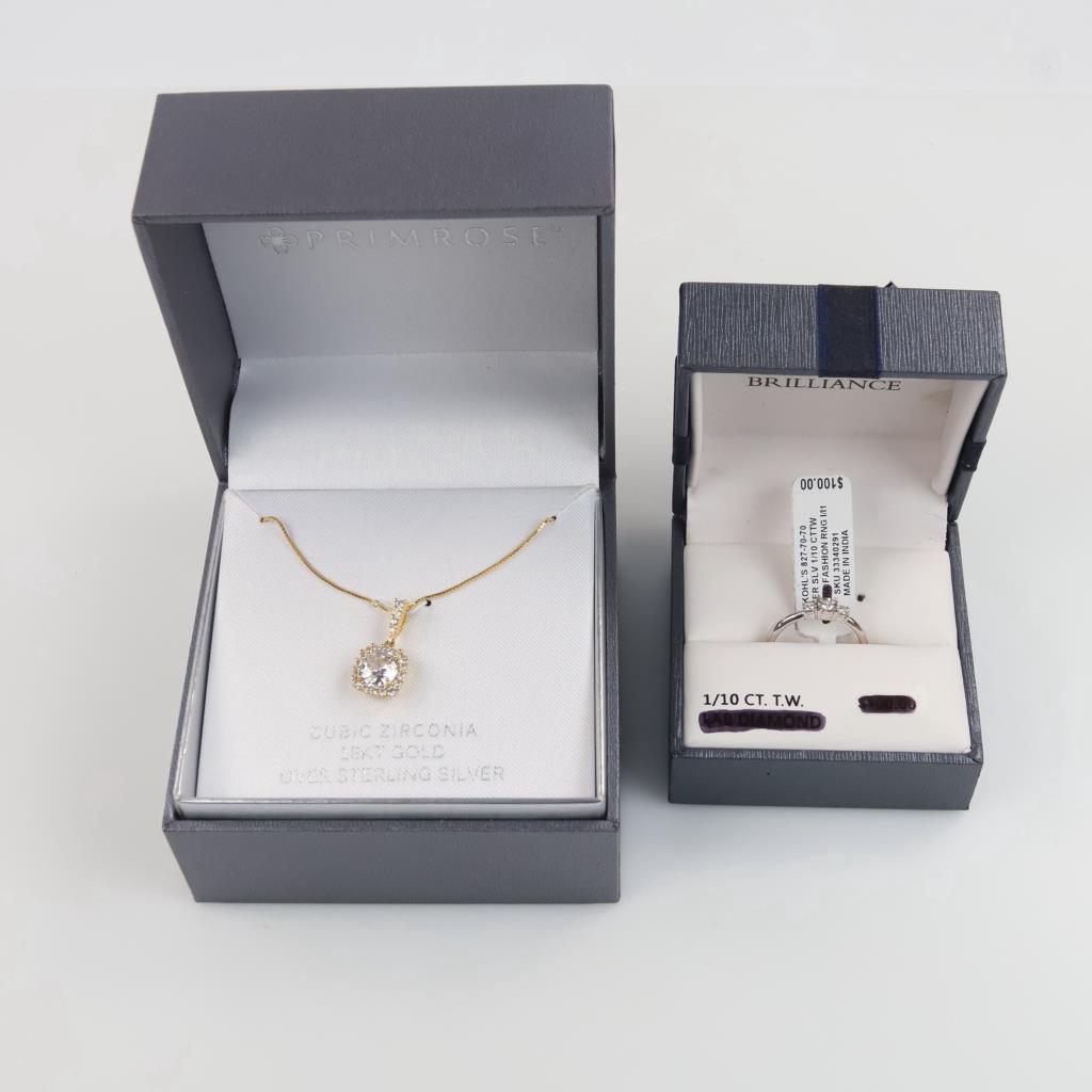 Sterling Silver Jewelry, 3 Pieces