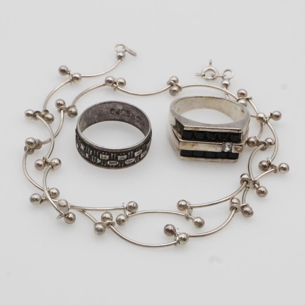 Sterling Silver Jewelry, 3 Pieces