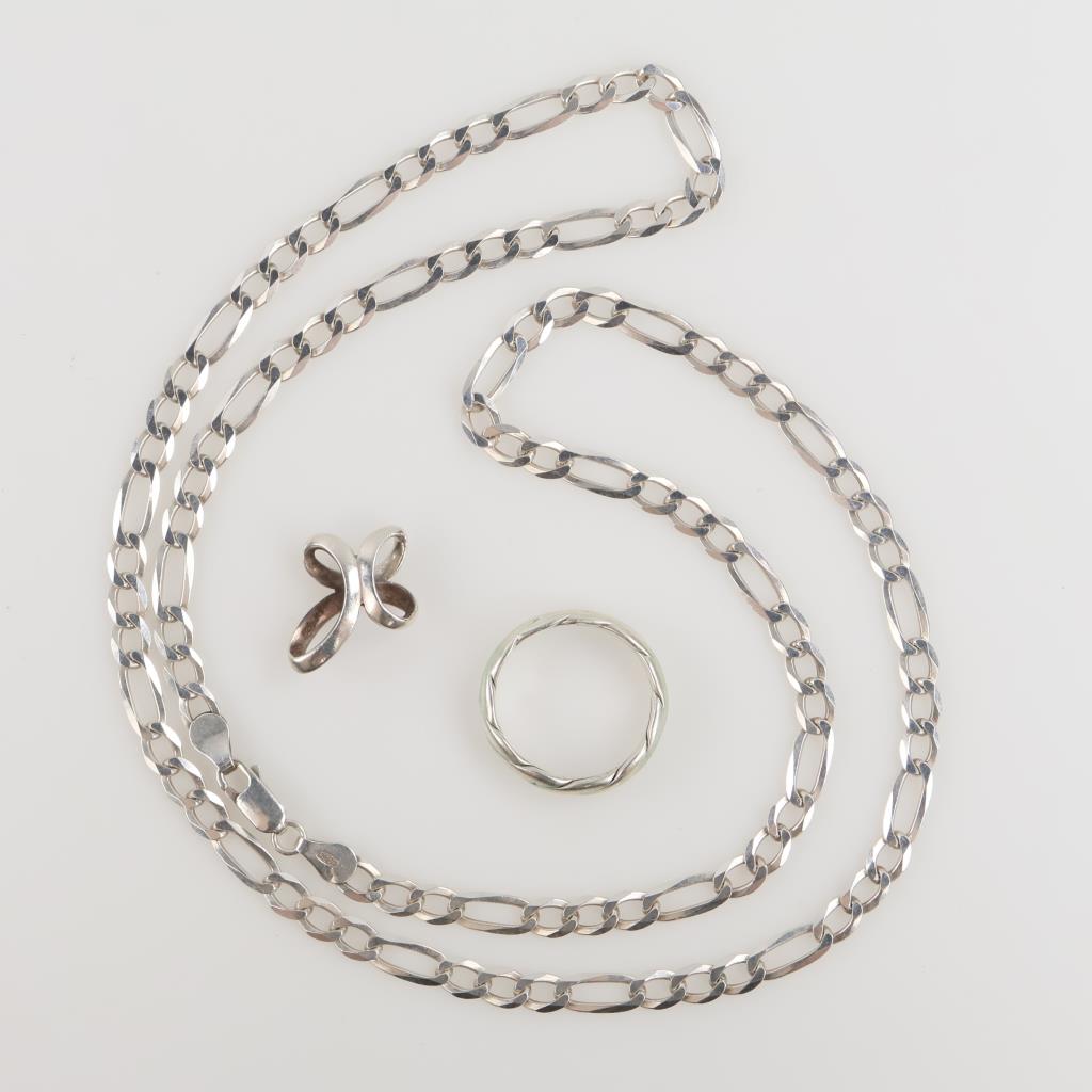 Sterling Silver Jewelry, 3 Pieces