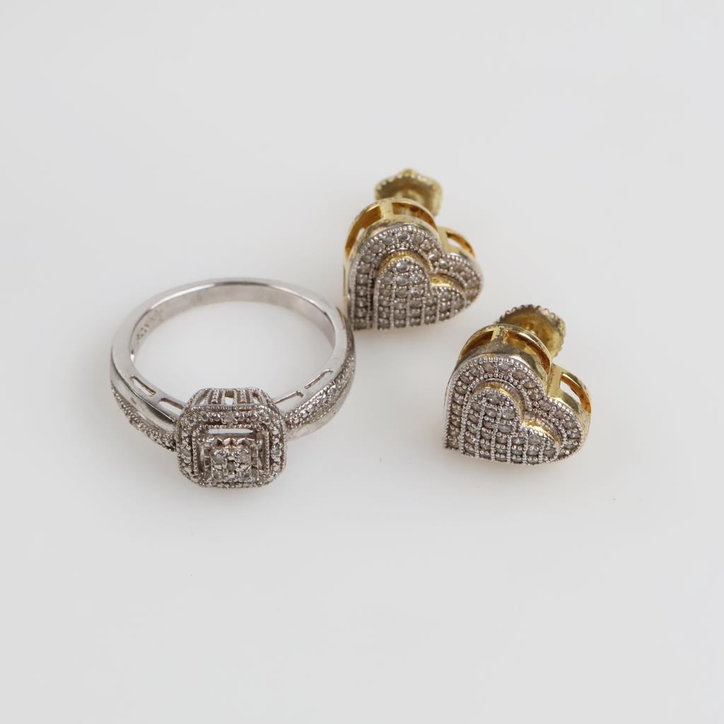 Sterling Silver Jewelry, 3 Pieces