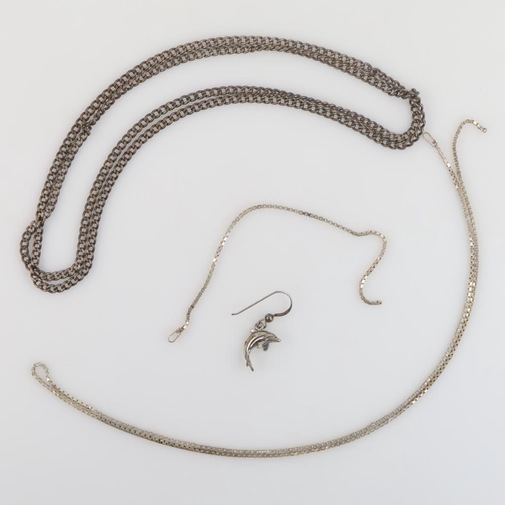 Sterling Silver Jewelry, 4 Pieces