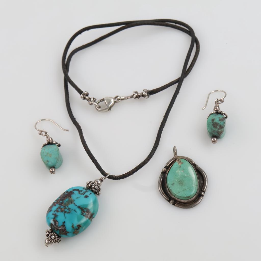 Sterling Silver Jewelry, 4 Pieces