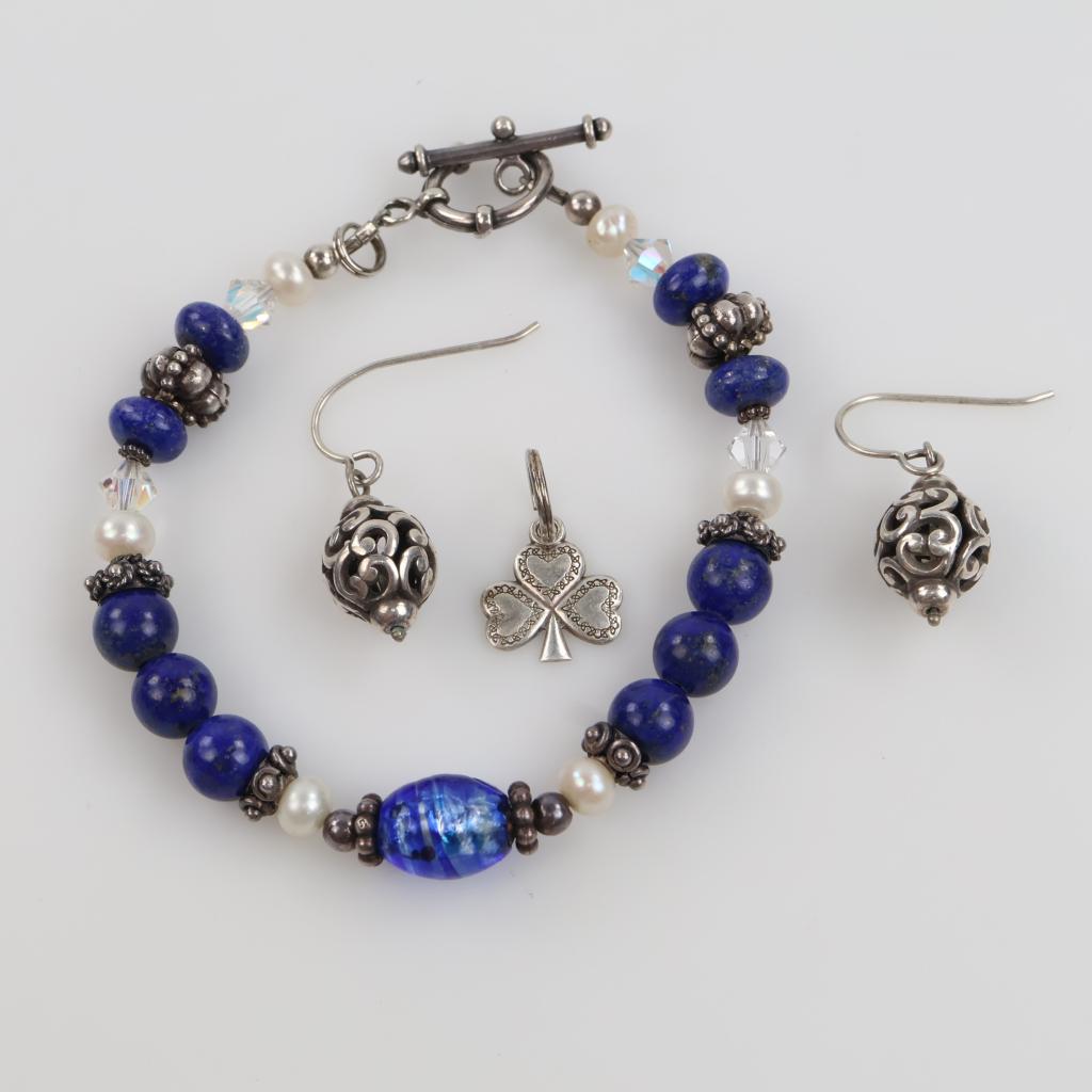 Sterling Silver Jewelry, 4 Pieces
