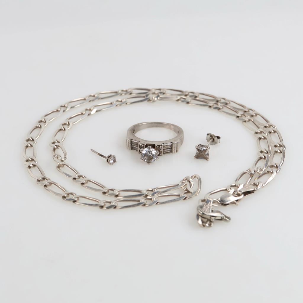 Sterling Silver Jewelry, 4 Pieces