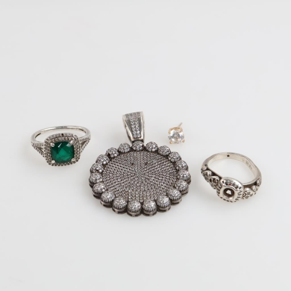 Sterling Silver Jewelry, 4 Pieces