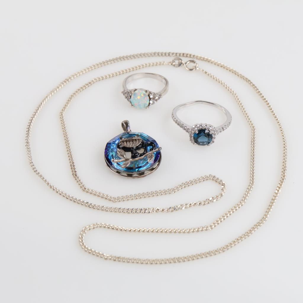 Sterling Silver Jewelry, 4 Pieces