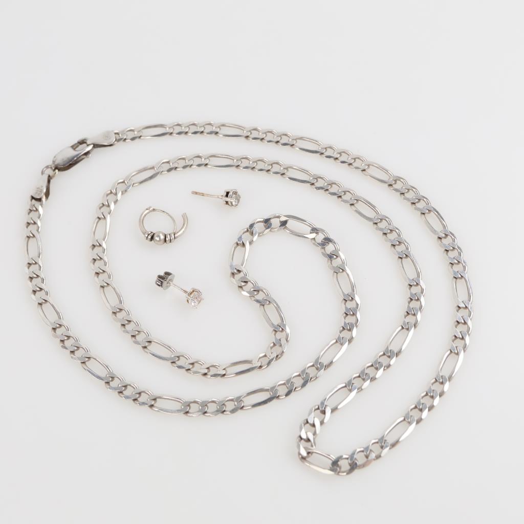 Sterling Silver Jewelry, 4 Pieces