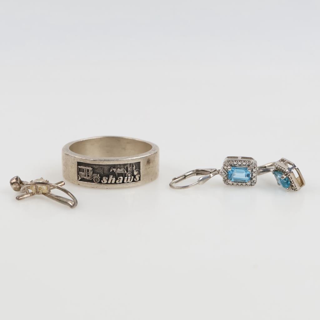 Sterling Silver Jewelry, 4 Pieces