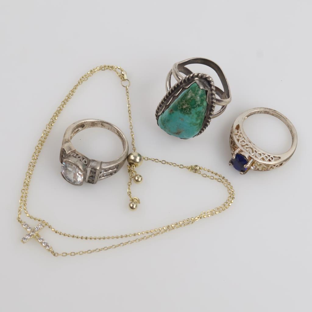 Sterling Silver Jewelry, 4 Pieces