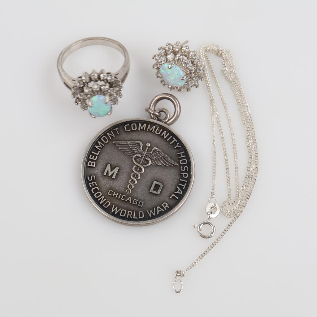Sterling Silver Jewelry, 4 Pieces