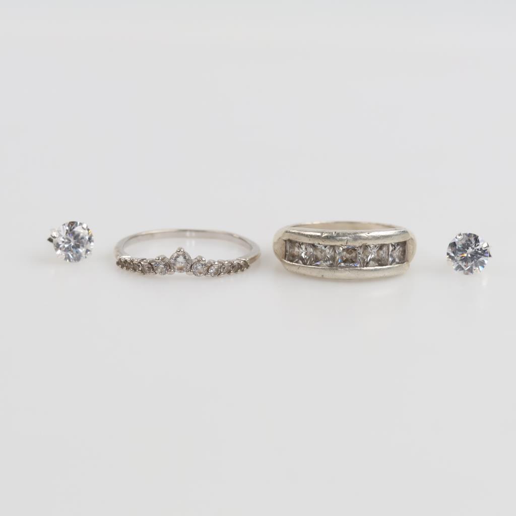 Sterling Silver Jewelry, 4 Pieces