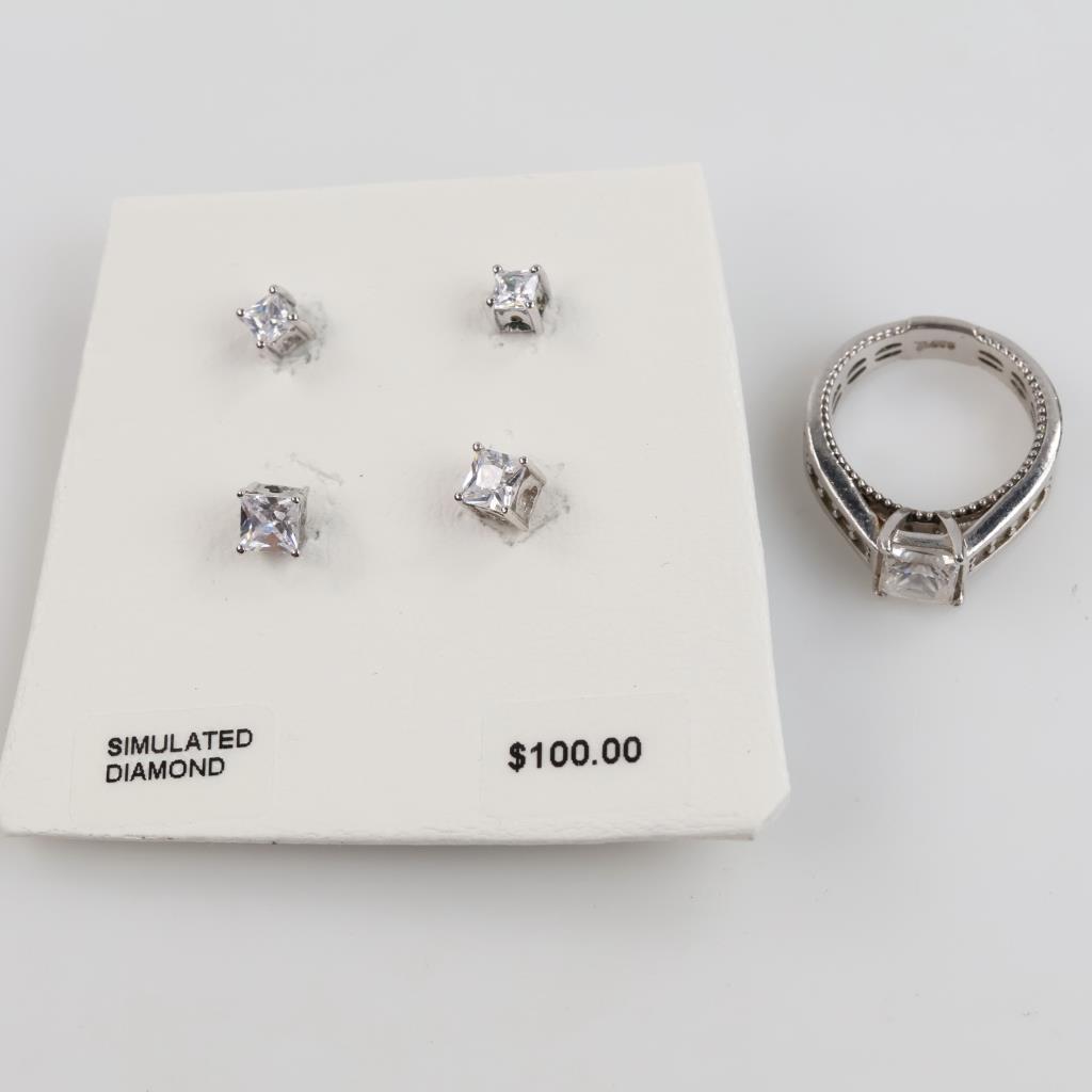Sterling Silver Jewelry, 5 Pieces