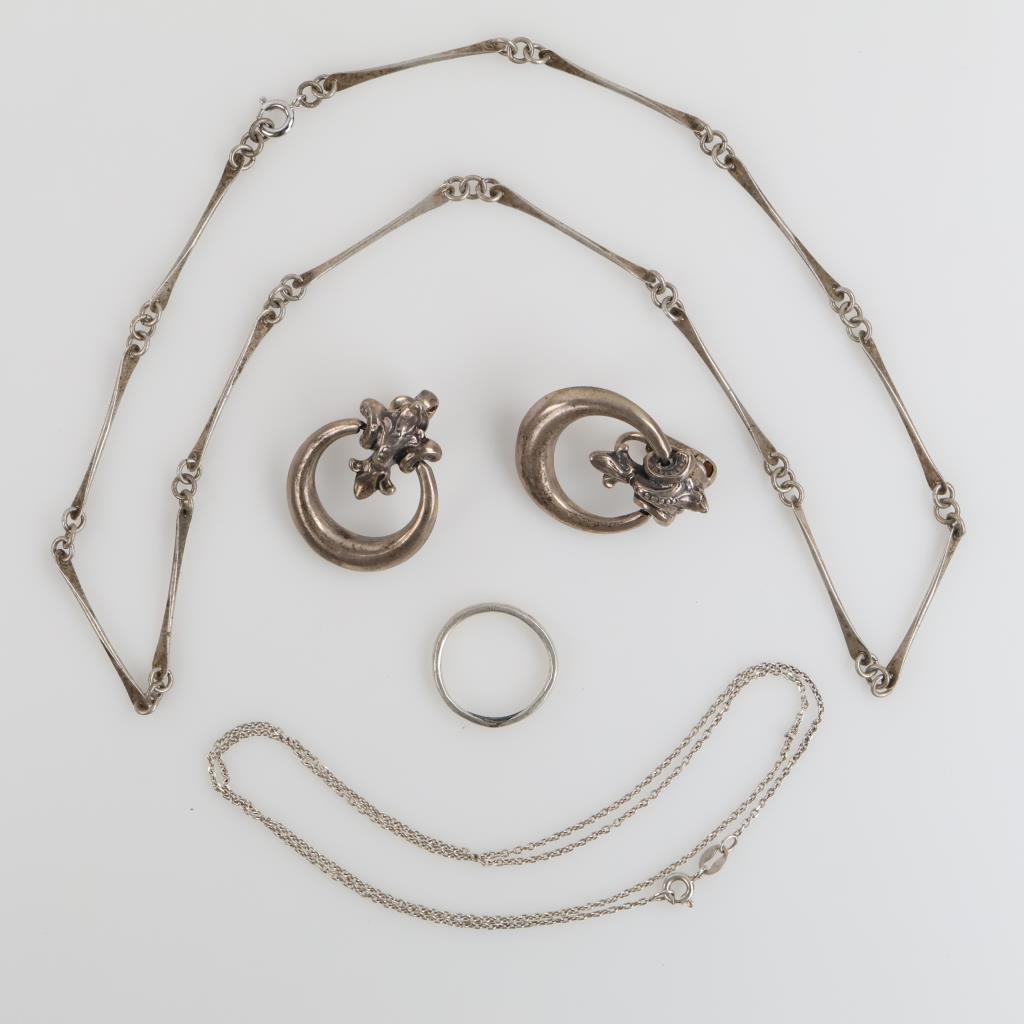Sterling Silver Jewelry, 5 Pieces