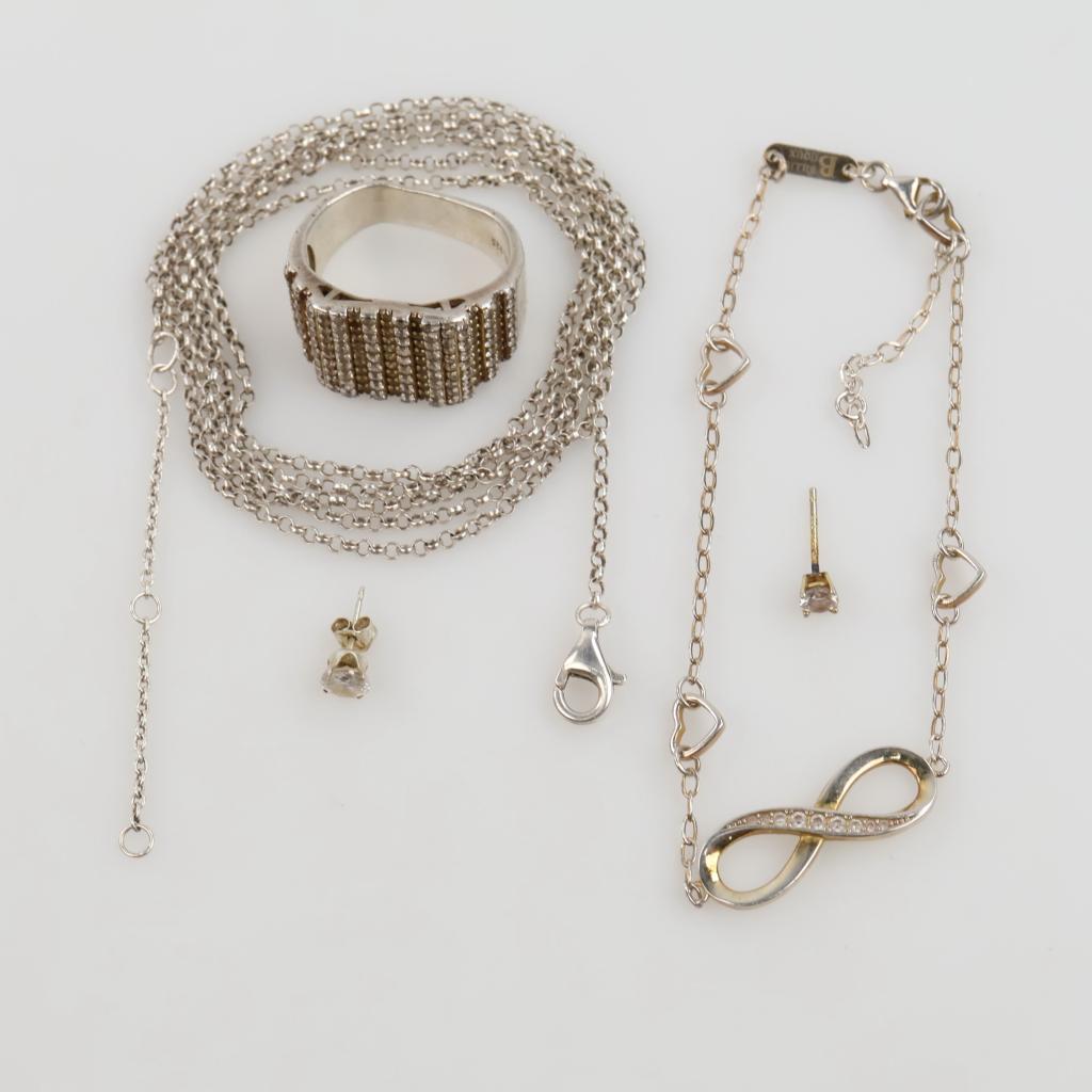 Sterling Silver Jewelry, 5 Pieces
