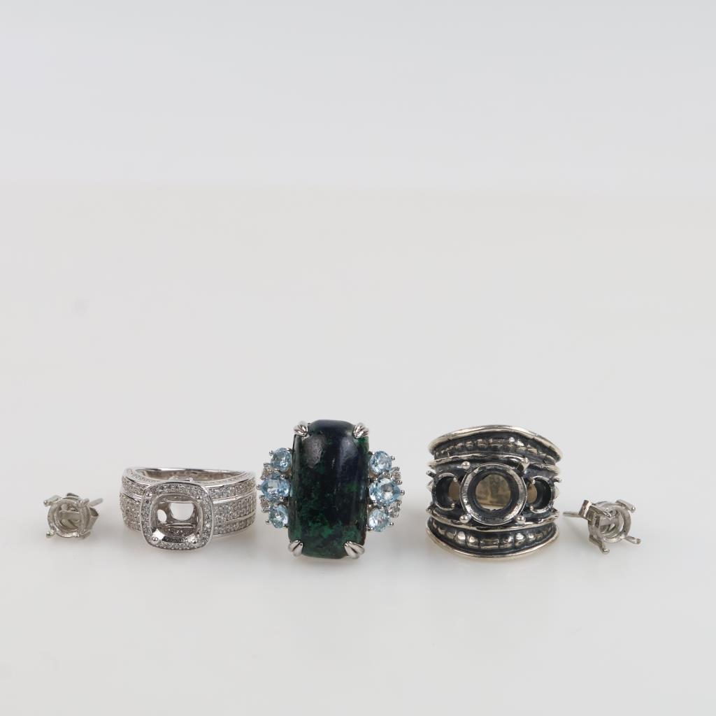 Sterling Silver Jewelry, 5 Pieces