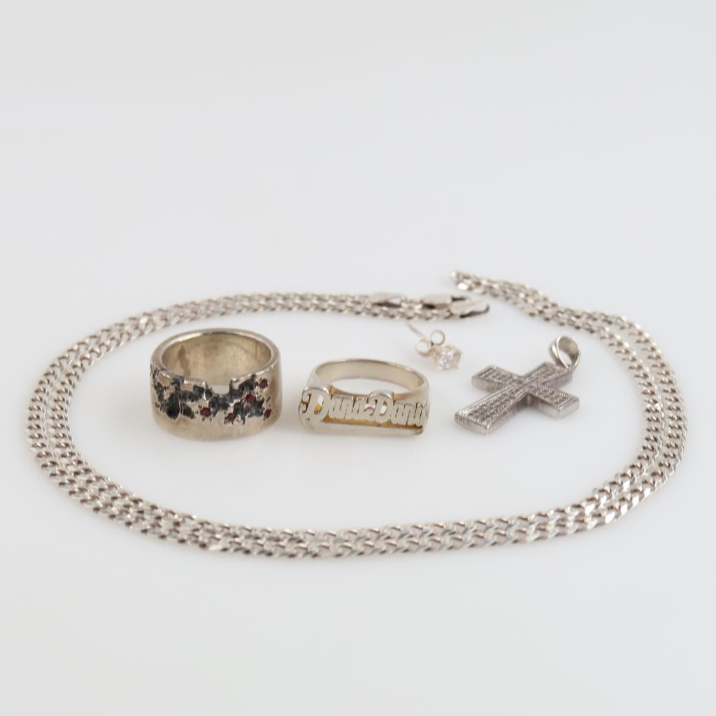 Sterling Silver Jewelry, 5 Pieces