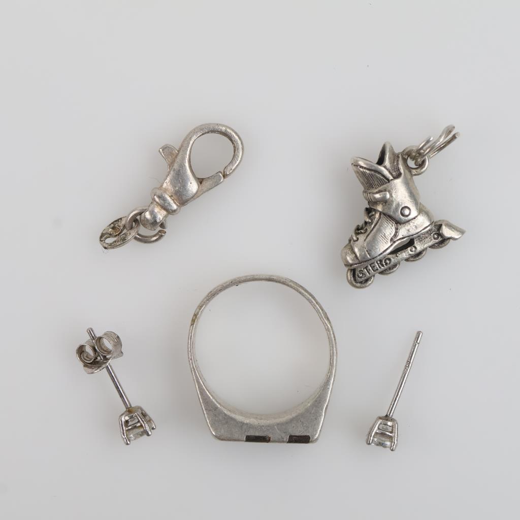 Sterling Silver Jewelry, 5 Pieces