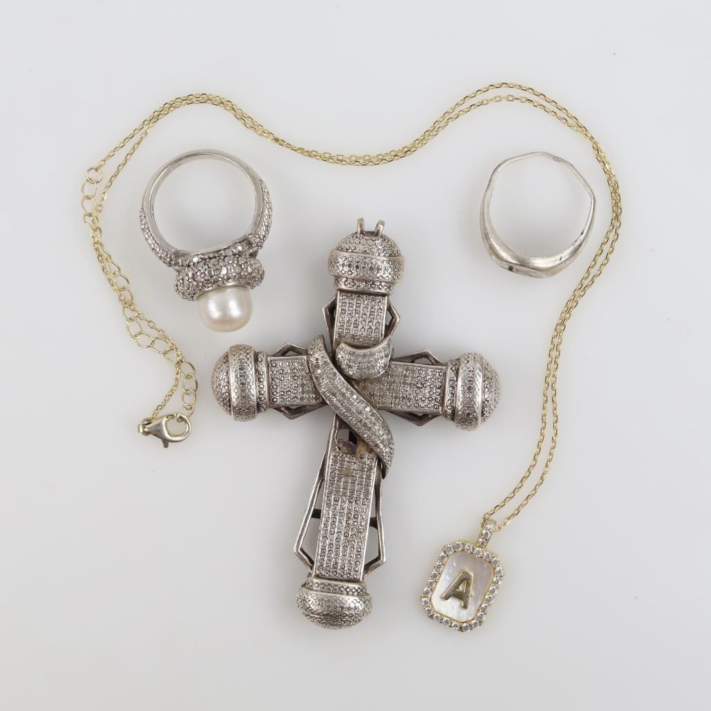 Sterling Silver Jewelry, 5 Pieces