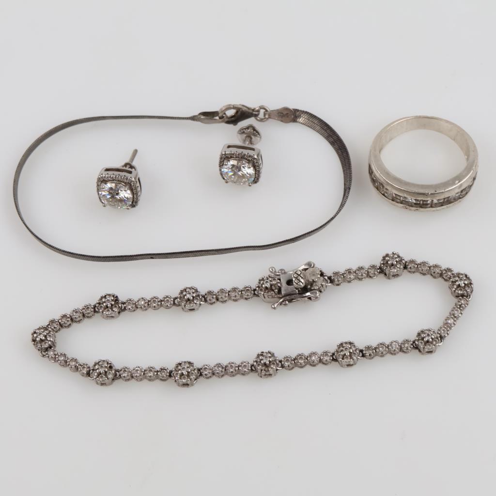 Sterling Silver Jewelry, 5 Pieces